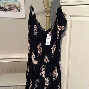 New with tags romper with attached skirt